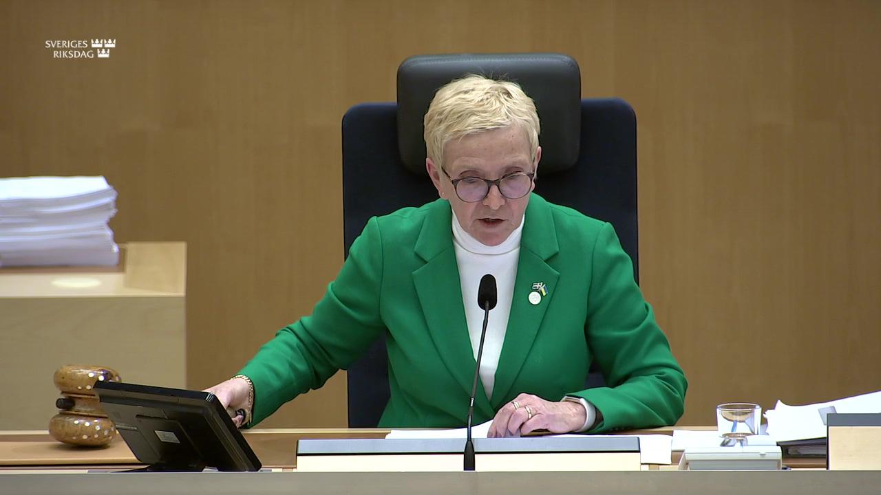 Stillbild från Beslut, Beslut: Finansiell stabilitet och finansmarknadsfrågor