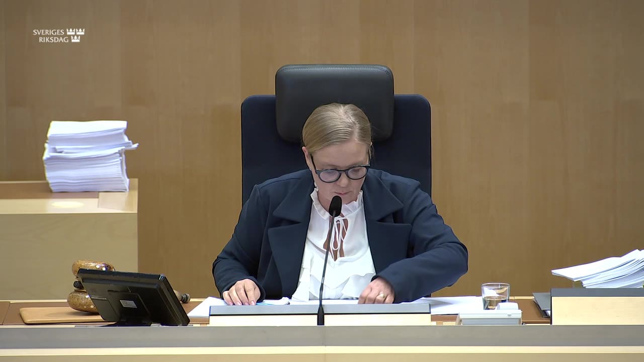 Stillbild från Beslut, Beslut: Riksrevisionens rapport om Skatteverkets åtgärder mot svartarbete