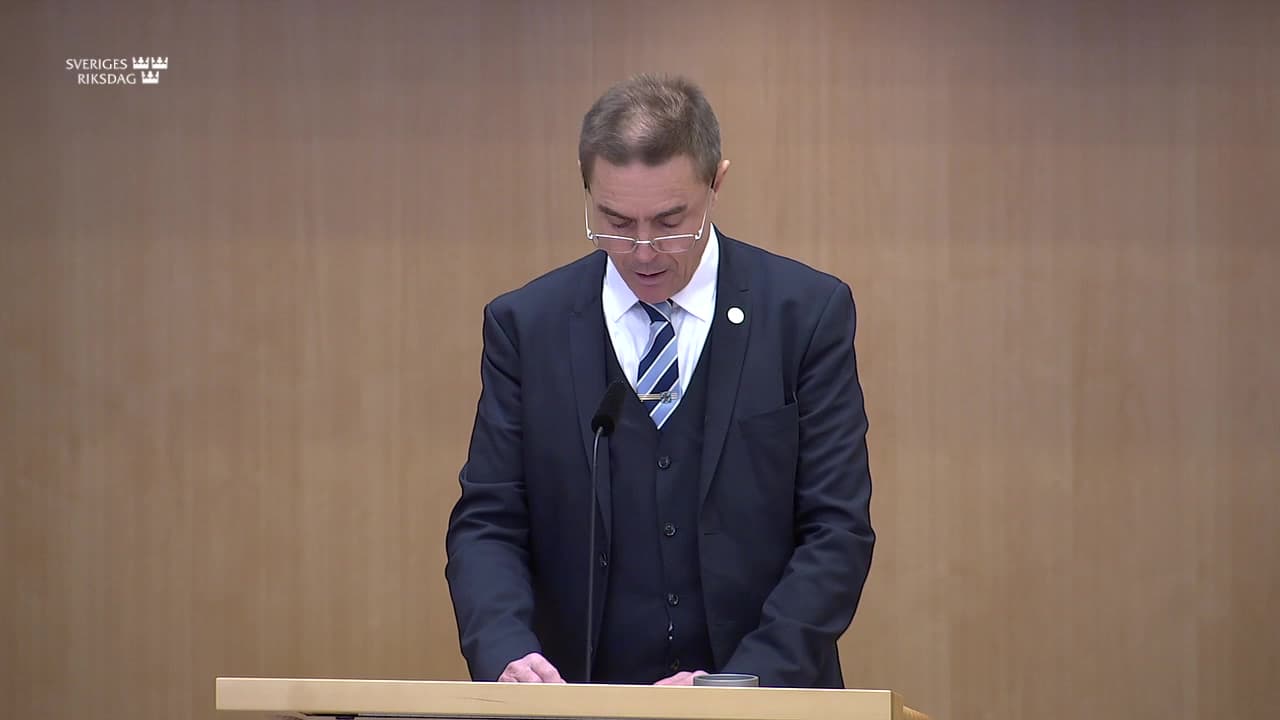 Stillbild från Debatt om förslag, Konsumenträtt m.m.