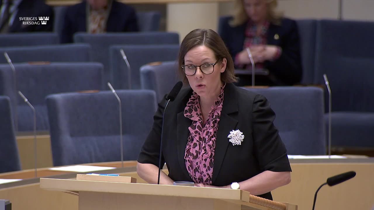 Stillbild från Interpellationsdebatt, Mordet på den svenske diplomaten och FN-medlaren Folke Bernadotte