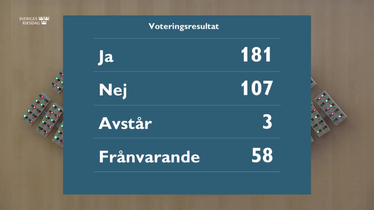 Stillbild från Beslut, Beslut: Ett starkare skydd för civilbefolkningen vid höjd beredskap