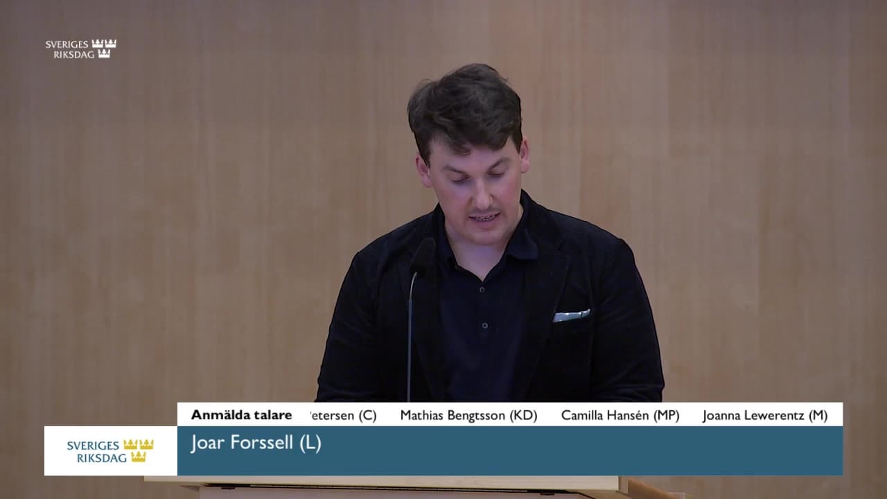 Stillbild från Debatt om förslag, Tid för undervisningsuppdraget