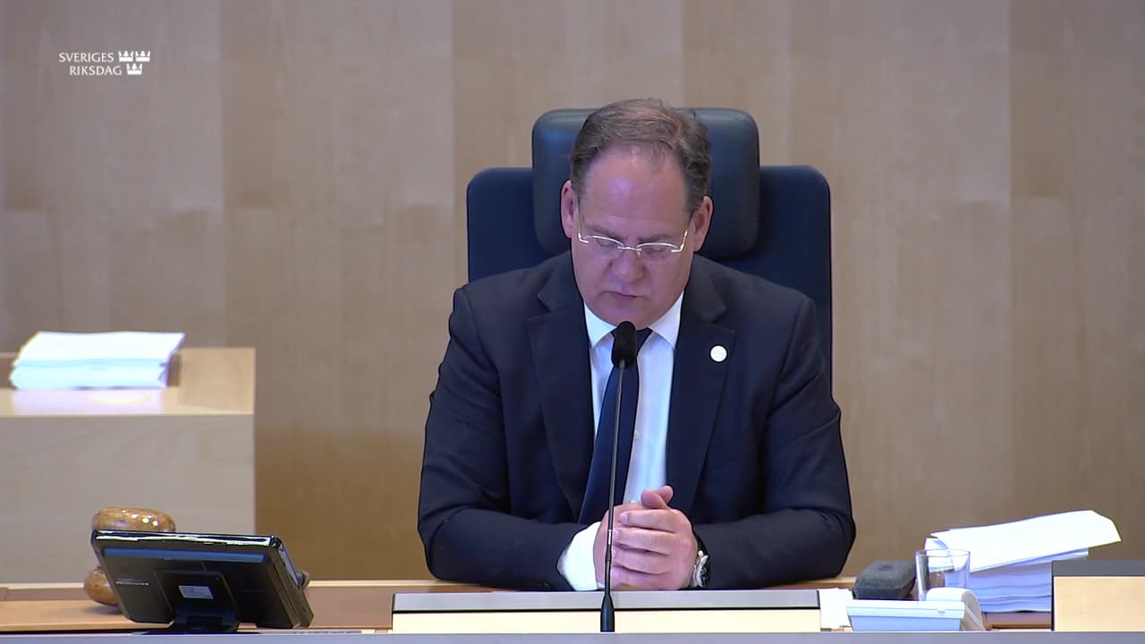 Stillbild från Beslut, Beslut: Vårändringsbudget för 2026