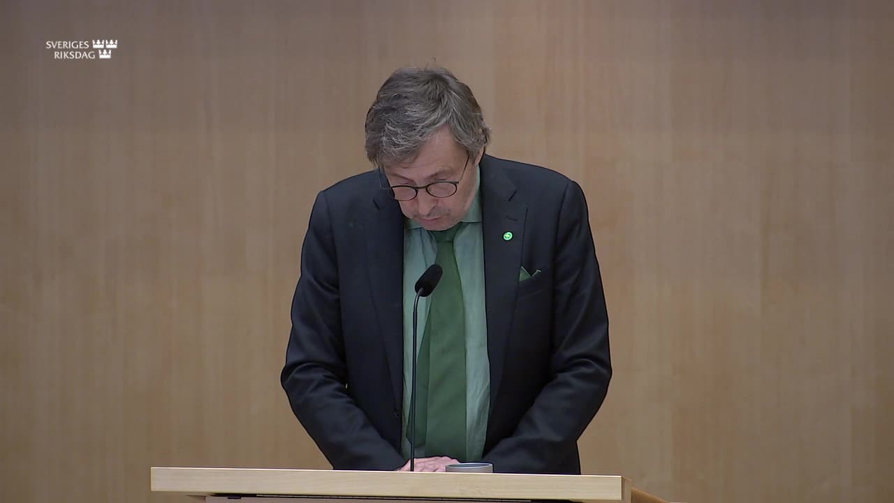 Stillbild från Debatt om förslag, Kommittéberättelse – kommittéernas verksamhet under 2025 m.m.