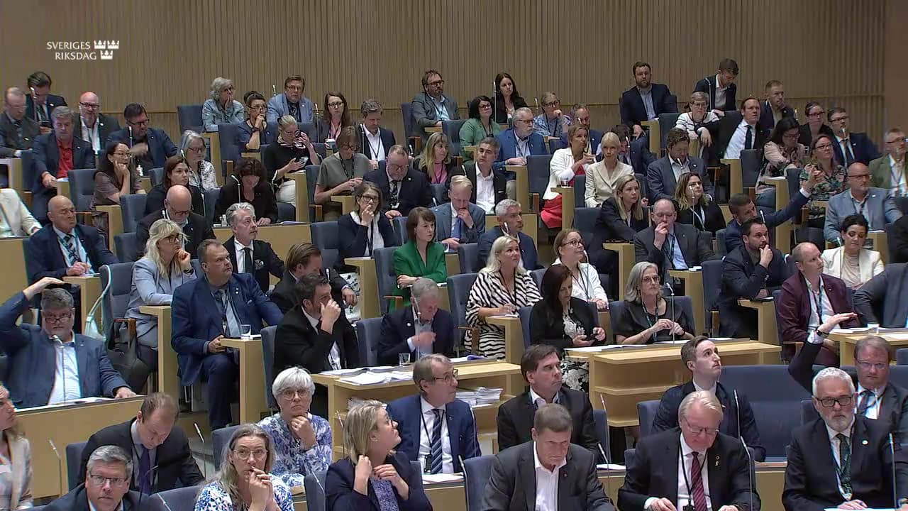 Stillbild från Beslut, Beslut: Kommittéberättelse – kommittéernas verksamhet under 2025 m.m.