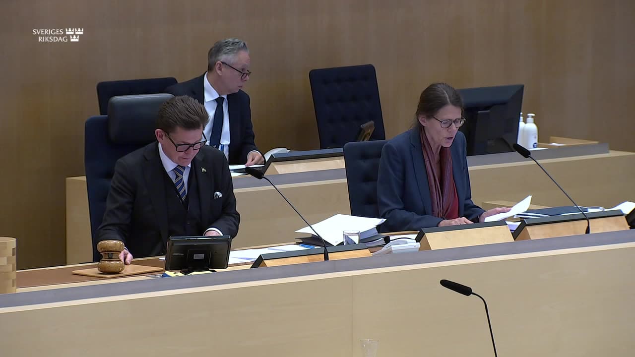 Stillbild från Beslut, Beslut: Utökade befogenheter för Skatteverket inom folkbokföringsverksamheten