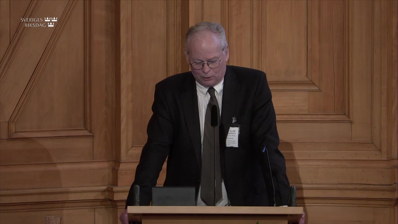 Stillbild från Öppet seminarium, Seminarium: Statsministerämbetet 150 år