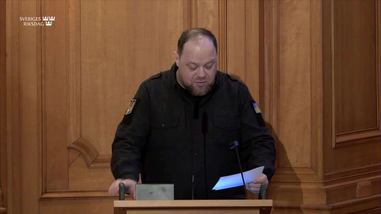 Stillbild från Öppet seminarium, Högnivåmöte: Bortförda ukrainska barn: Initiativ för gemensamt agerande