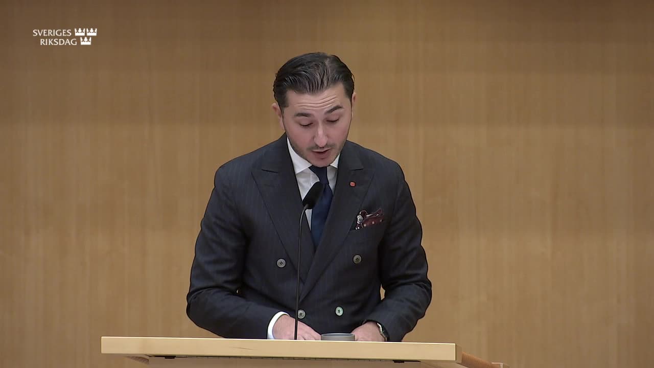 Stillbild från Allmänpolitisk debatt, Allmänpolitisk debatt - Övriga talare