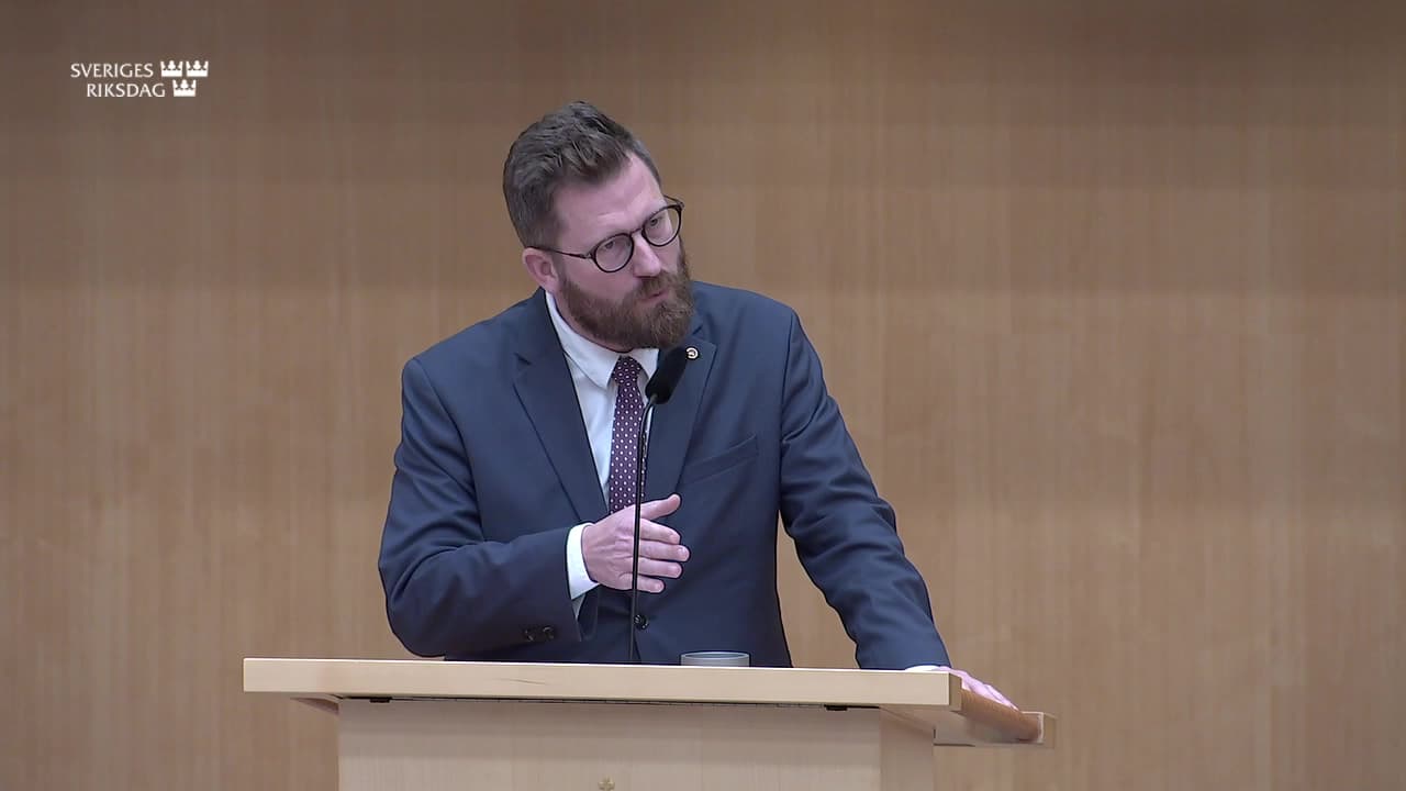 Stillbild från Debatt om förslag, Subsidiaritetsprövning av kommissionens förslag till ändringar av direktiv vad gäller regelförenklingar på direktbeskattningens område
