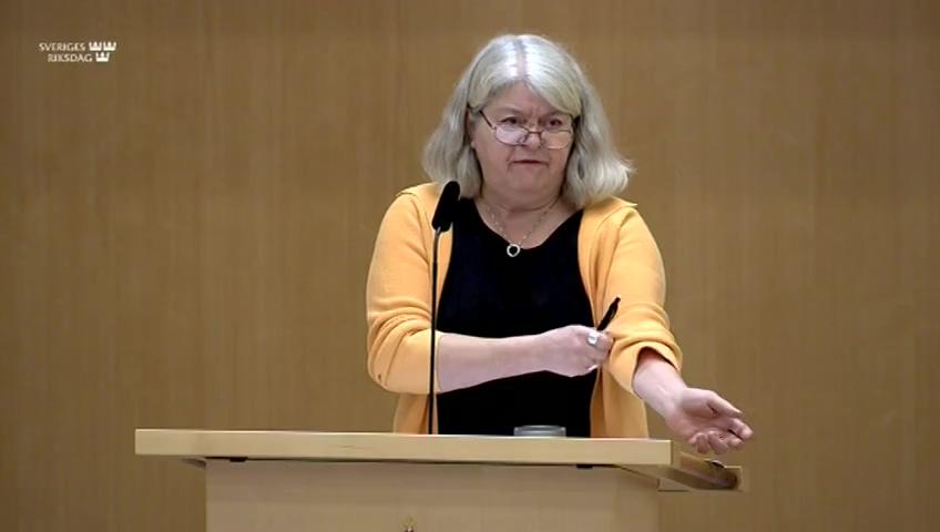 Stillbild från Debatt om förslag, Förskottsbetalning i vissa ärenden om utlämnande av allmän handling