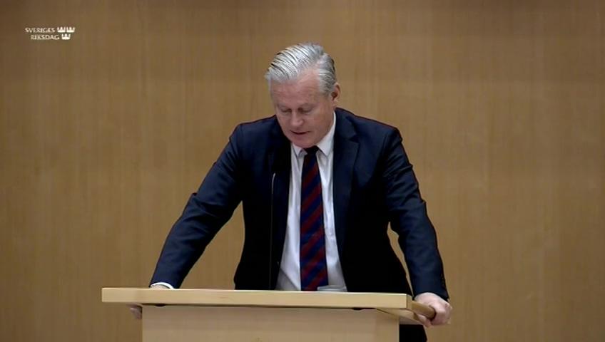 Stillbild från Debatt om förslag, Behandlingen av riksdagens skrivelser