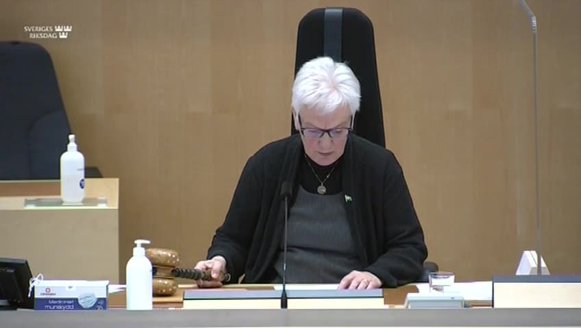 Stillbild från Beslut, Beslut