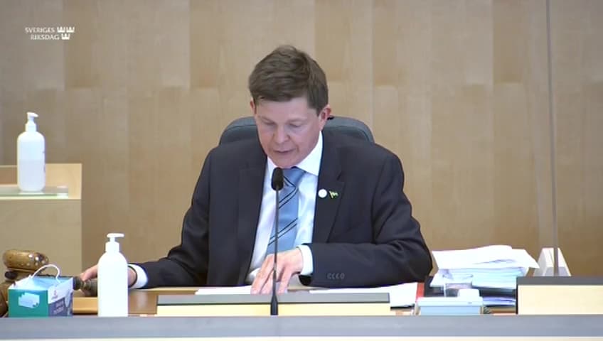 Stillbild från Beslut, Beslut