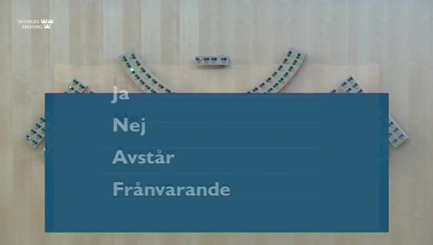 Stillbild från Beslut, Beslut