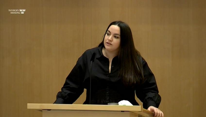 Stillbild från Debatt om förslag, Grundläggande om utbildning