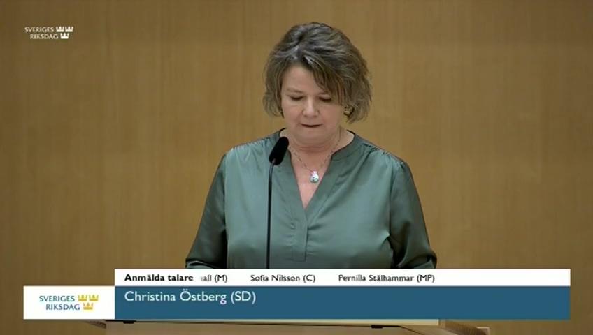 Stillbild från Debatt om förslag, Alkohol-, narkotika-, dopnings- och tobaksfrågor