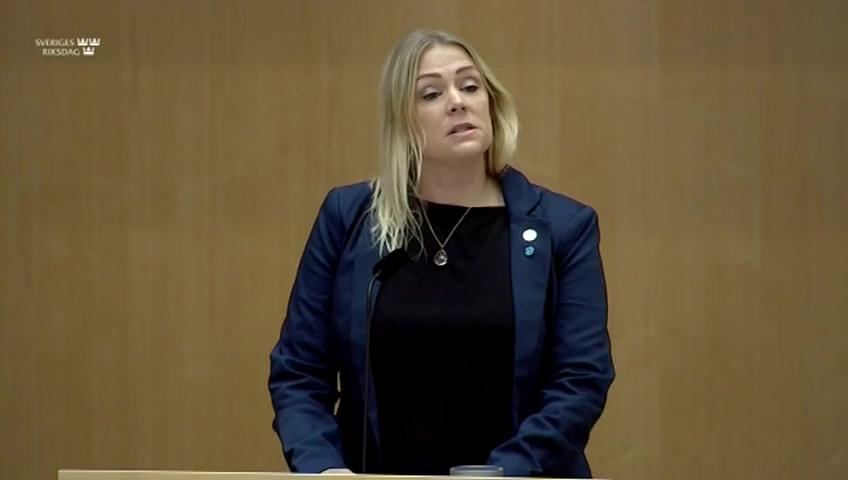 Stillbild från Debatt om förslag, Elektroniska fraktsedlar vid vägtransport