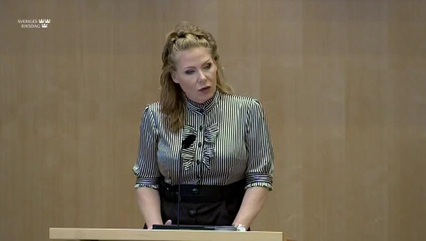 Stillbild från Debatt om förslag, Riksrevisionens rapport om statens vägledning av kommunal tillsyn