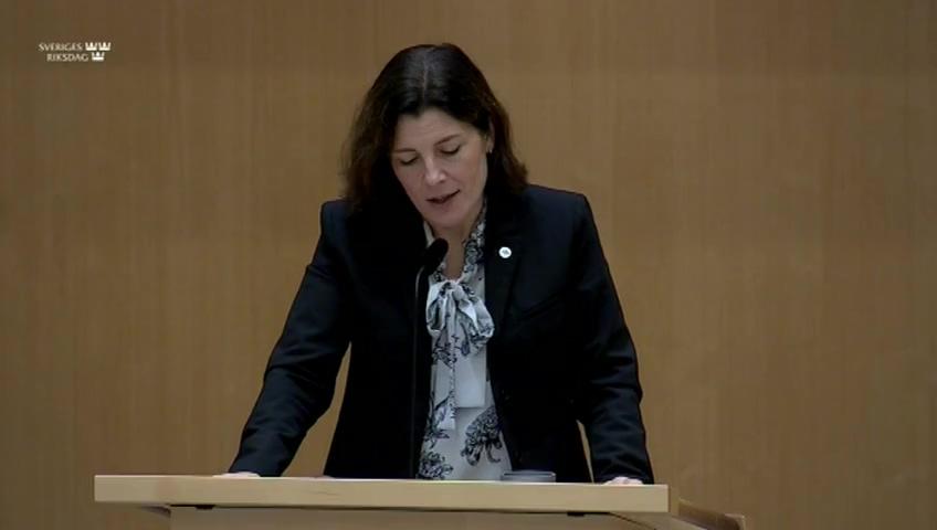 Stillbild från Debatt om förslag: Översyn av Riksdagens ombudsmän (JO)