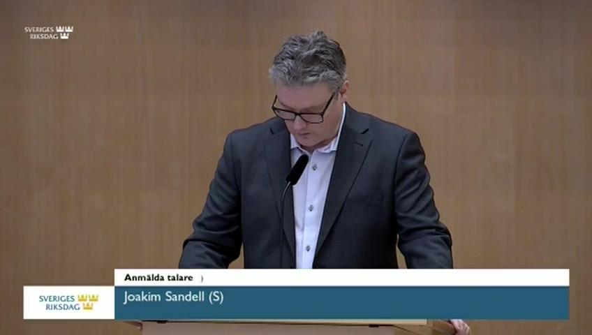 Stillbild från Debatt om förslag, Terrorism