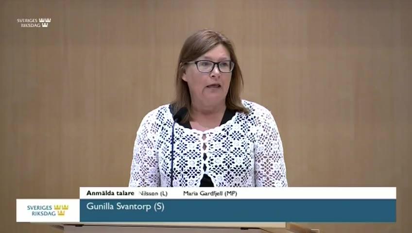 Stillbild från Debatt om förslag, Vitbok om artificiell intelligens