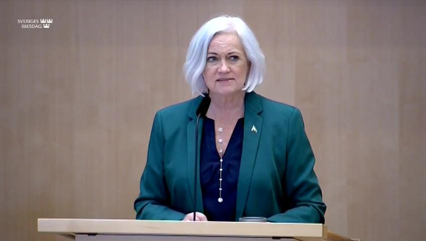 Stillbild från Debatt om förslag, Förbättringar för barn inom den psykiatriska tvångsvården