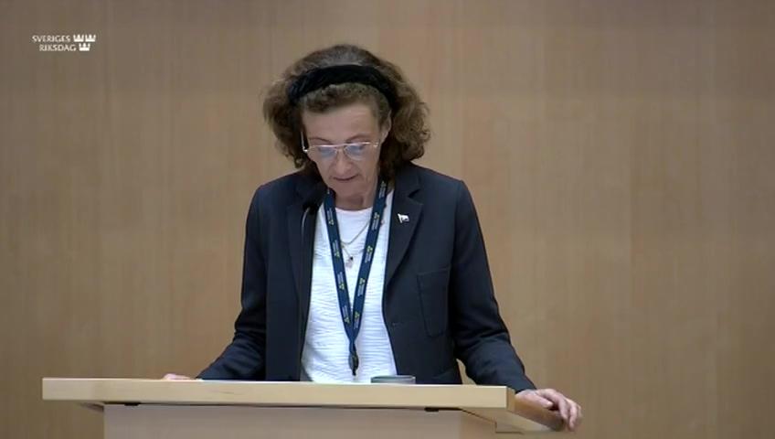 Stillbild från Debatt om förslag, Förlängd giltighetstid för yrkeskompetensbevis