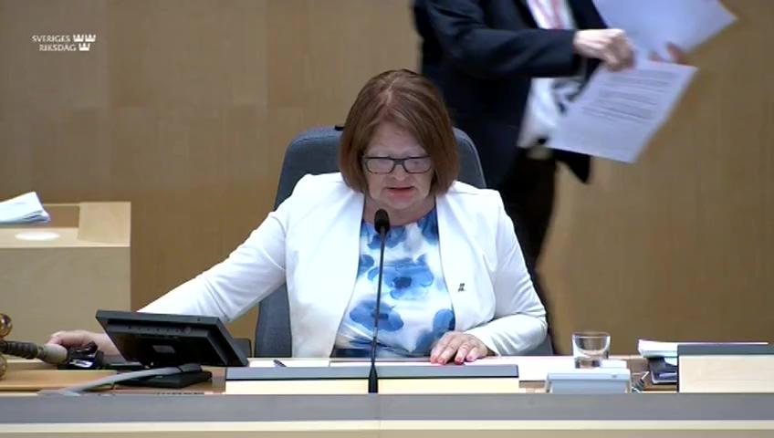 Stillbild från Debatt om förslag, Covid-19 och ändringar i smittskyddslagen