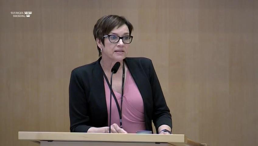 Stillbild från Debatt om förslag, Vistelsekommuners ansvar för socialtjänstinsatser