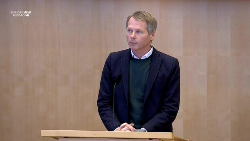 Stillbild från Debatt om förslag, Kulturarvsfrågor