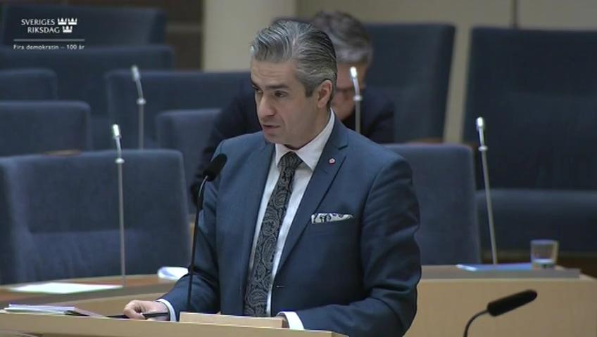 Stillbild från Interpellationsdebatt, Behovet av kärnkraft