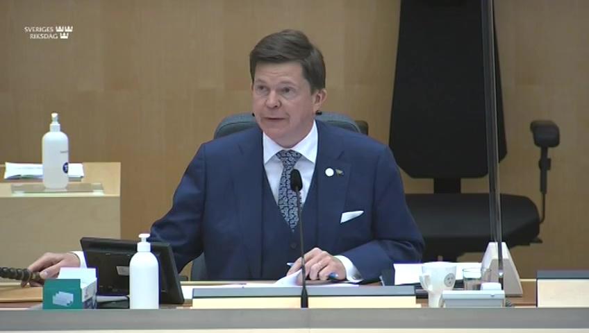 Stillbild från Debatt om förslag, Kompletterande bestämmelser till vissa delar av avtalet mellan Europeiska unionen och Förenade kungariket