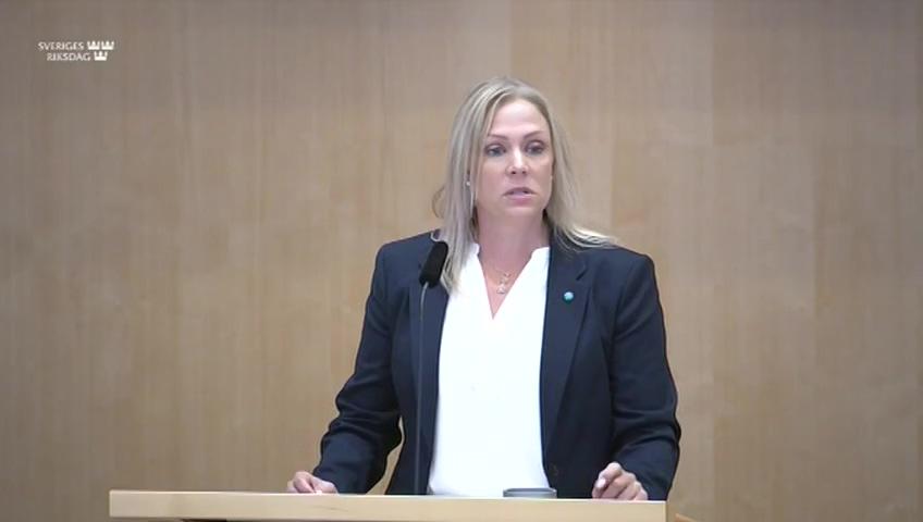 Stillbild från Debatt om förslag, Löneutmätning och digitala ansökningar i utsökningsförfarandet