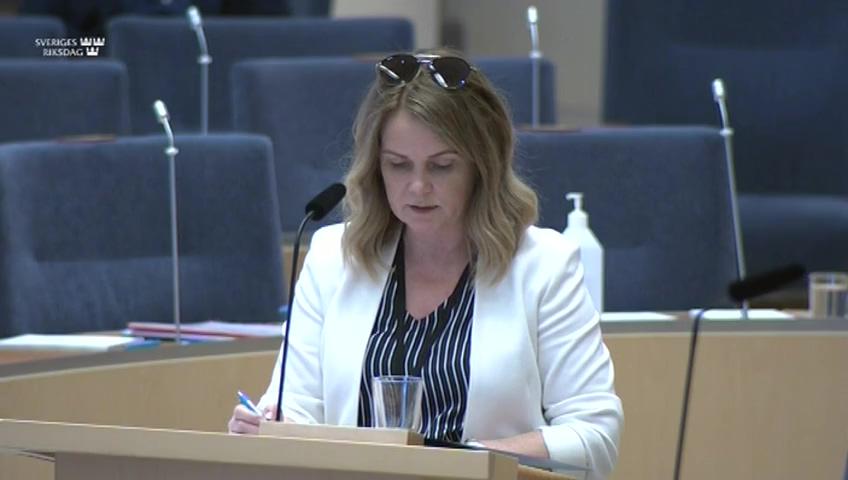 Stillbild från Interpellationsdebatt, Jakten på ripa