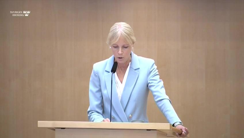 Stillbild från Debatt om förslag, En god arbetsmiljö för framtiden – regeringens arbetsmiljöstrategi 2021–2025 m.m.