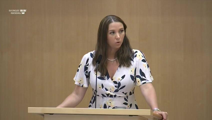 Stillbild från Debatt om förslag, Frågor om tvångsvård