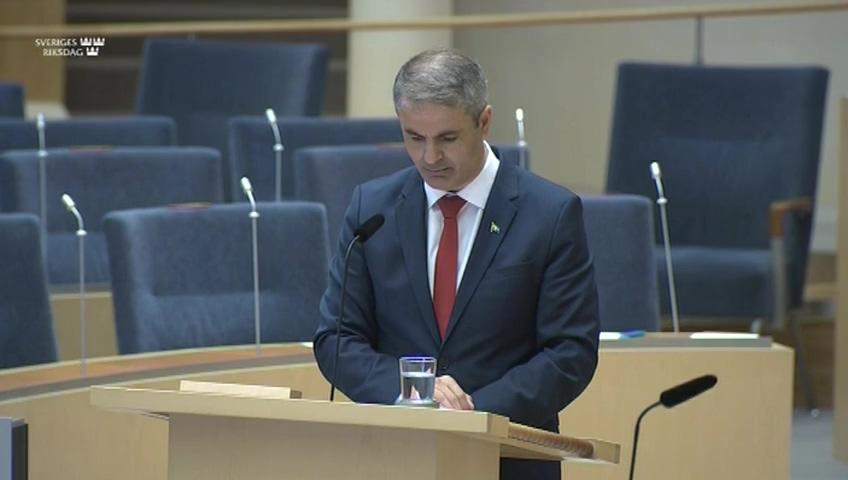 Stillbild från Interpellationsdebatt, Regelförenklingarna