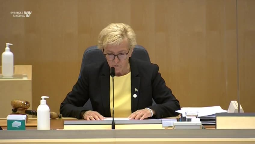 Stillbild från Beslut, Beslut