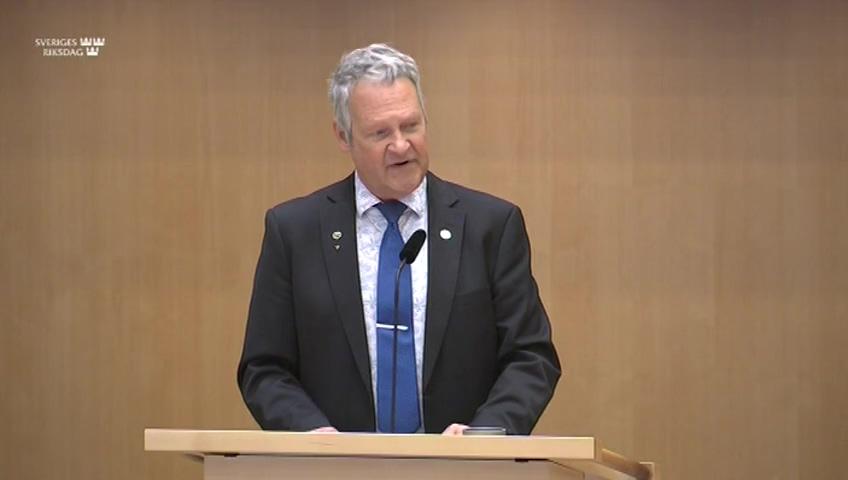 Stillbild från Debatt om förslag, Riksrevisionens rapport om riktade statsbidrag för socioekonomiskt utsatta områden