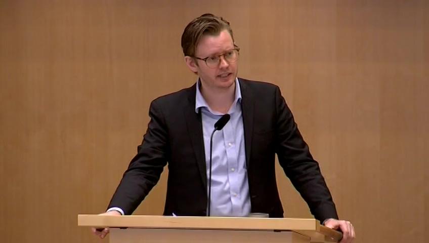 Stillbild från Debatt om förslag, Behandlingen av riksdagens skrivelser