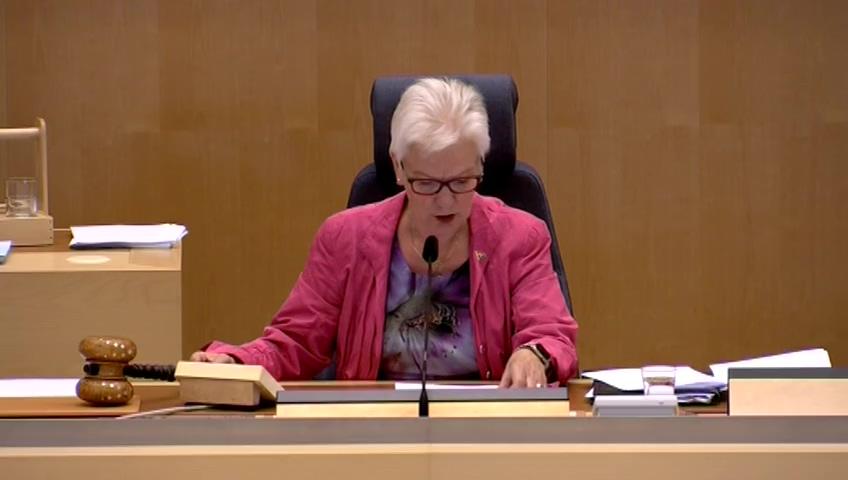 Stillbild från Debatt om förslag, Redovisning av skatteutgifter 2019