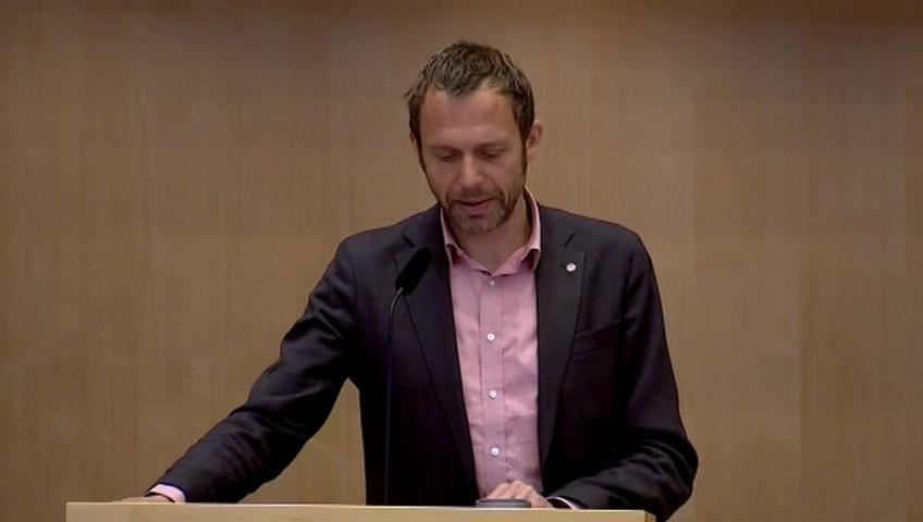 Stillbild från Debatt om förslag, Väg- och fordonsfrågor