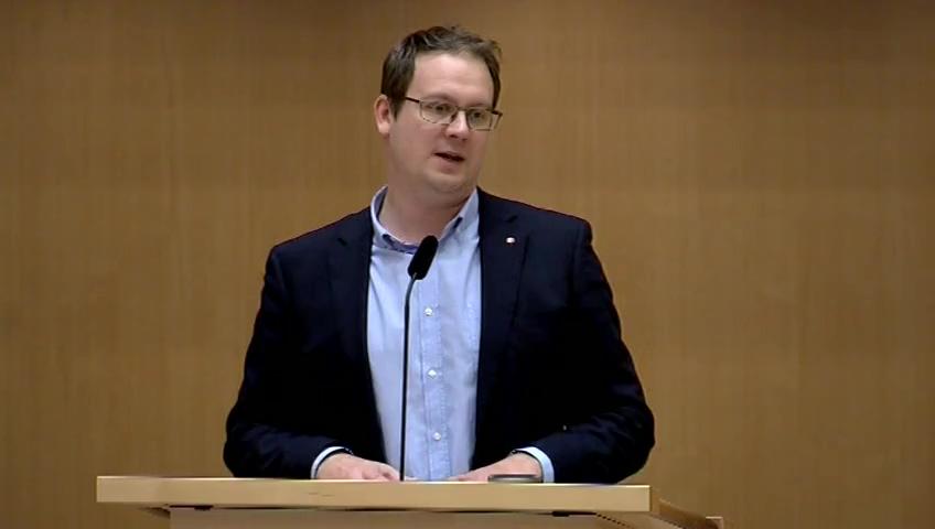 Stillbild från Debatt om förslag, Europarådet