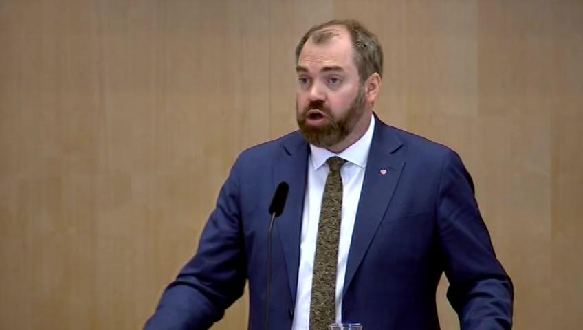 Stillbild från Debatt om förslag, Polisfrågor