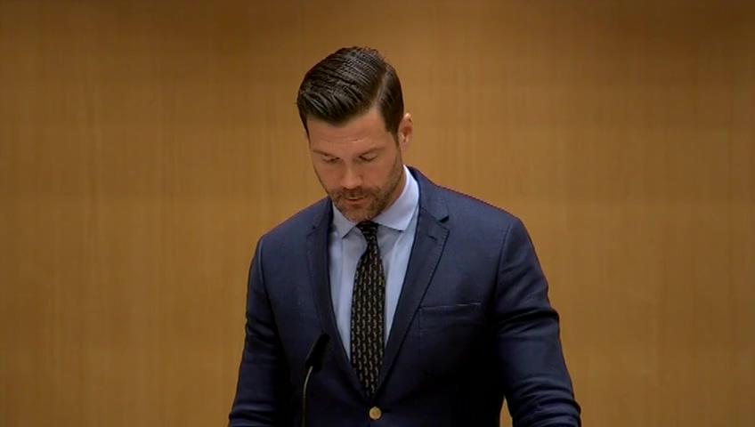 Stillbild från Debatt om förslag, Terrorism