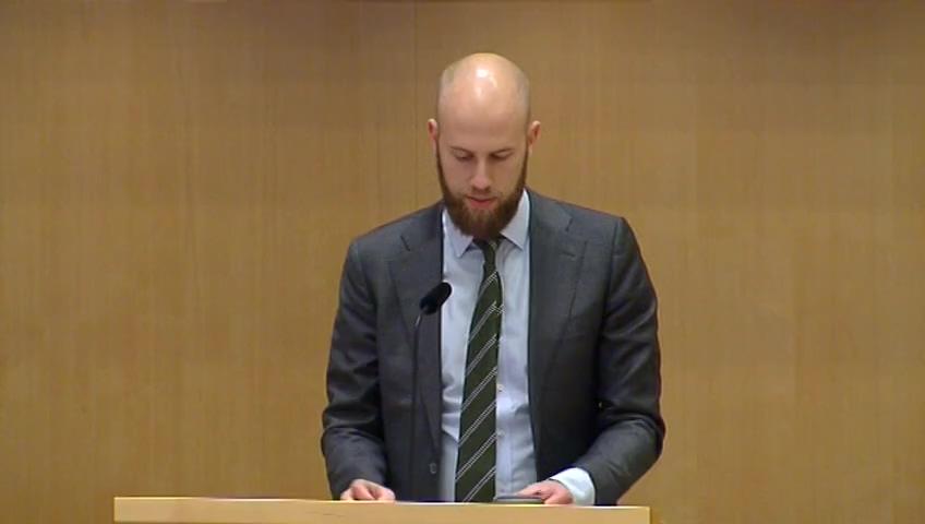 Stillbild från Debatt om förslag, Statliga företag