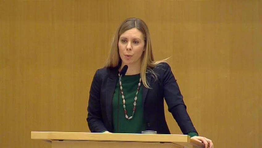 Stillbild från Debatt om förslag, Klimatpolitik