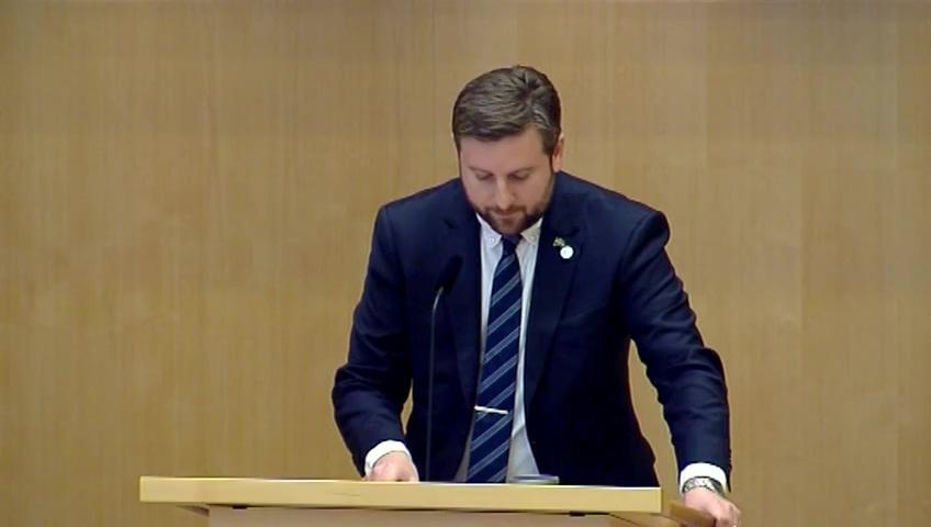 Stillbild från Debatt om förslag: Översyn av Riksrevisionen - vissa frågor om riksdagen och Riksrevisionen, m.m.