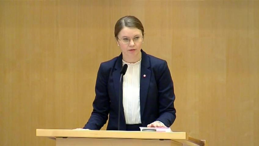 Stillbild från Debatt om förslag, Justitieombudsmännens ämbetsberättelse